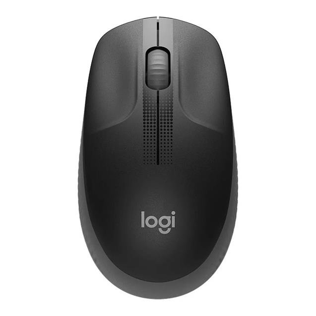 Mouse Logitech M190 Black Gray Wireless Usb