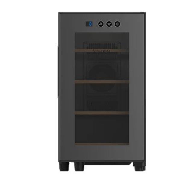 Vinoteca Vondom T-8- 8 Botellas Negro Estante Madera