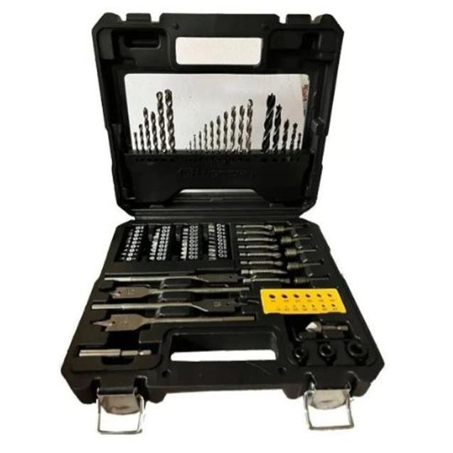 Juego Accesorios Lusqtoff P/ Taladro 82 Piezas (JATL82-8)