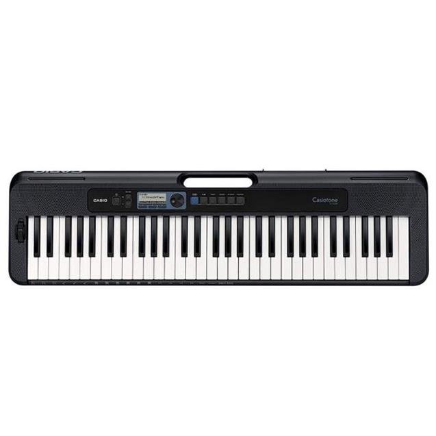 Teclado Casio Casiotone 61 Teclas Sensitivo + Fuente 9v + Soporte X (CTS300)