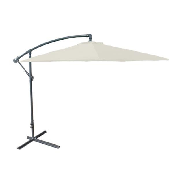 Sombrilla Utile 3.00 Mts Lateral Poliester C/Base Beige (GB1880-B 16214)