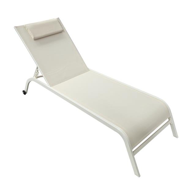 Reposera Ego Cama Metal Blanco (24002064)