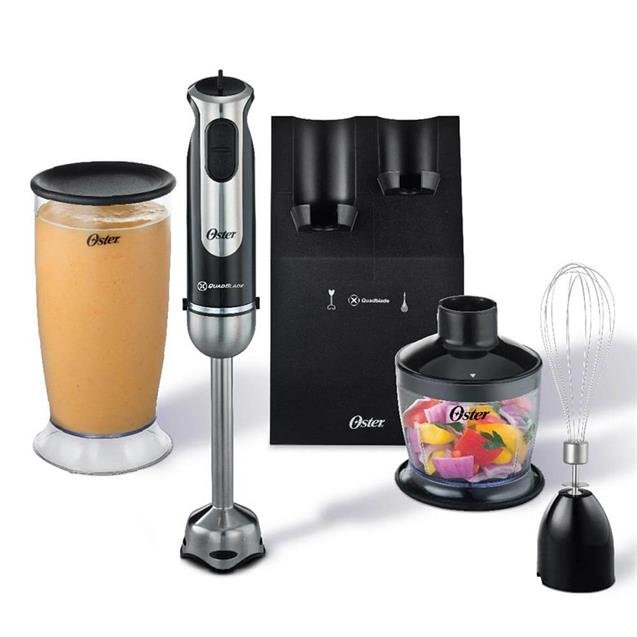 Mixer Oster 800w 2800 Negro Acc Batidor y Procesador