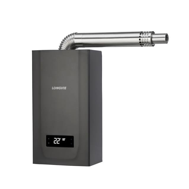 Calefón Longvie Forzado Grafito (CBF15G-N T/B)