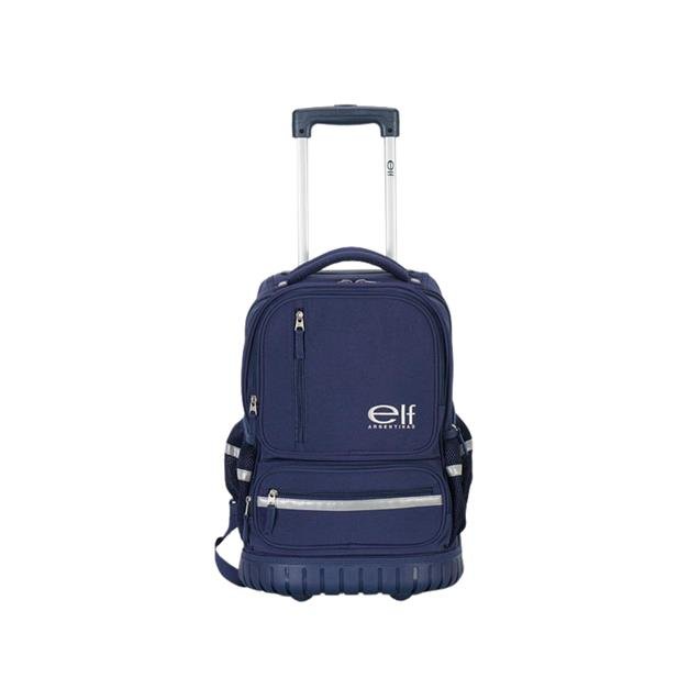 Mochila Elf Con Carro Azul (6465B)